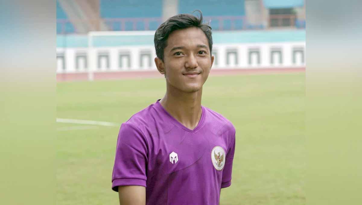 Raka Cahyana Rizky, pemain Timnas Indonesia U-19 pencetak gol ke gawang Ghana U-20 di Toulon Tournament 2022. Foto: Instagram@rakacahyanarizky