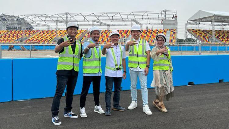 Perusahaan presiden Arema FC, Gilang Widya Pramana jadi sponsor ajang Formula E Jakarta.