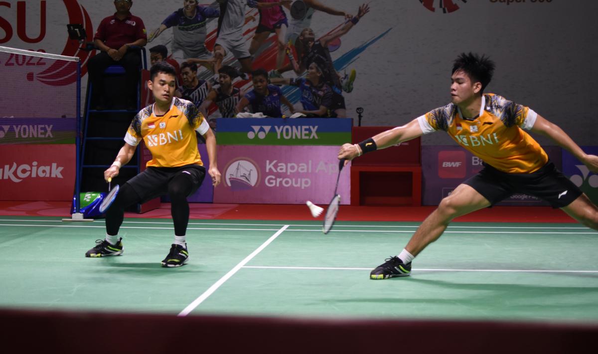 Leo Rolly Carnando/Daniel Marthin mengaku sempat merasa kesulitan usai menang melawan wakil Inggris, Ben Lane/Sean Vendy di babak pertama Indonesia Masters 2022.
