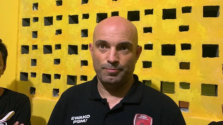 Pelatih klub Liga 1 PSM Makassar, Bernardo Tavares ((Adriyan Adirizky/INDOSPORT))