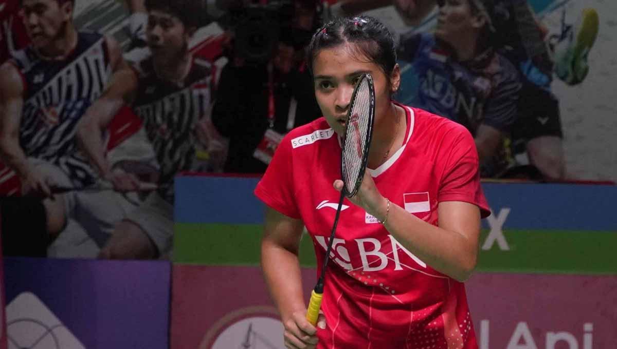 Hasil pertandingan 16 besar Malaysia Open 2022 antara Gregoria Mariska Tunjung vs Wang Zhi Yi, Kamis (30/06/22).