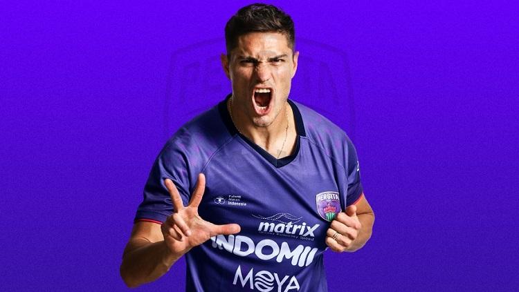 Striker Persita Tangerang, Ramiro Fergonzi akan bereuni dengan pelatih Alfredo Vera. Keduanya sempat bekerja sama di dua klub sebelumnya di Liga 1.