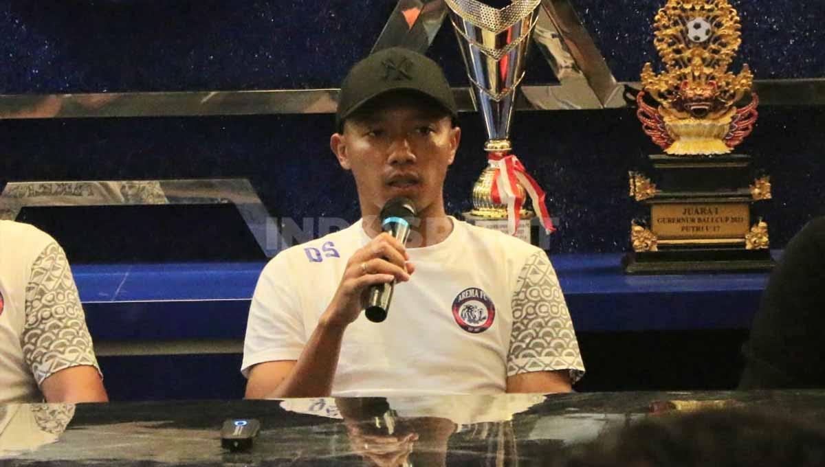 Pemain Arema FC, Dendi Santoso. Foto: Ian Setiawan/Indosport.com