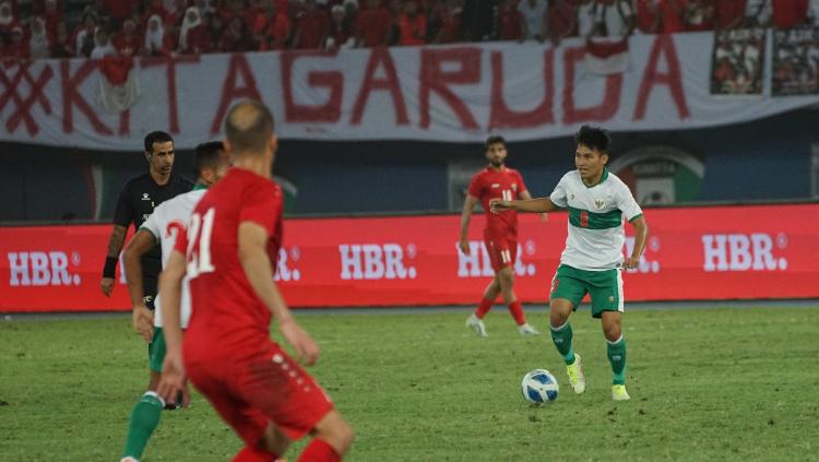 Timnas Indonesia vs Jordania di laga kedua  Grup A putaran ketiga Kualifikasi Piala Asia 2023, Minggu (12/06/22). - INDOSPORT
