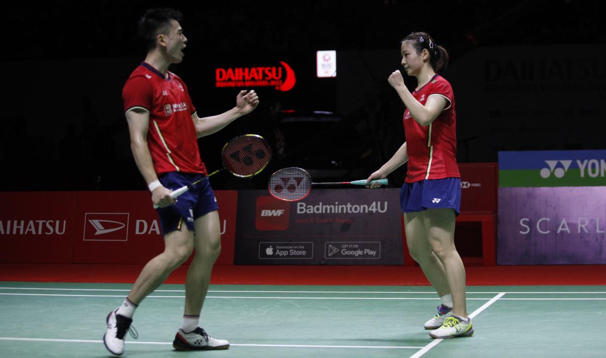 Usai Yuta Watanabe/Arisa Higashino mundur, media China, Sohu, optimis empat ganda campuran negaranya akan berjaya di Badminton Asia Championships 2023.