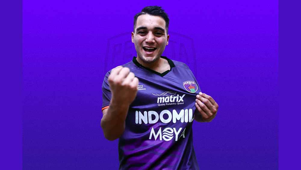Pemain Persita Tangerang, Ezequeil Vidal. Foto: Persita Tangerang