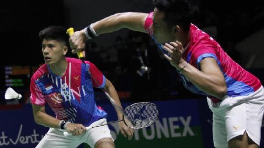 Ganda putra Indonesia, Pramudya Kusumawardana/Yeremia Rambitan.