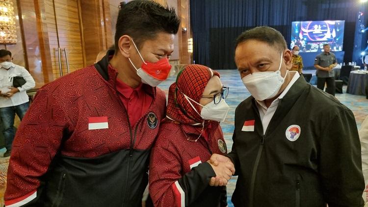 Menpora Zainudin Amali dalam acara NOC Indonesia.