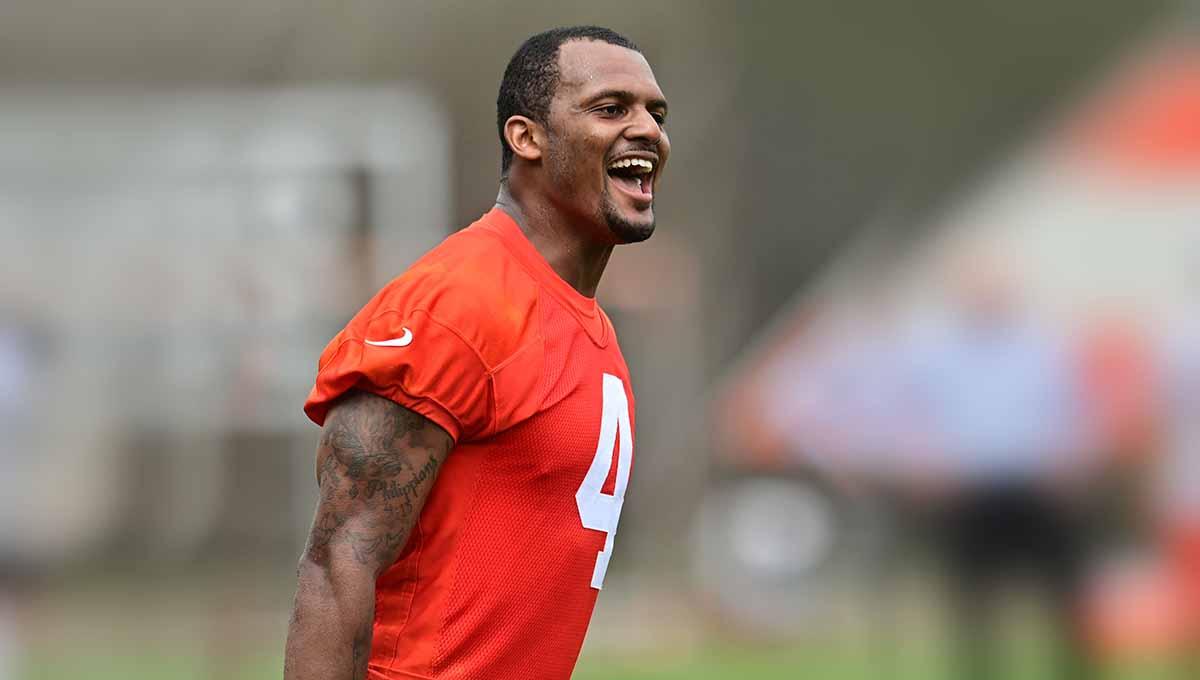 Deshaun Watson (Pemain Cleveland Browns). Foto: Reuters/Ken Blaze