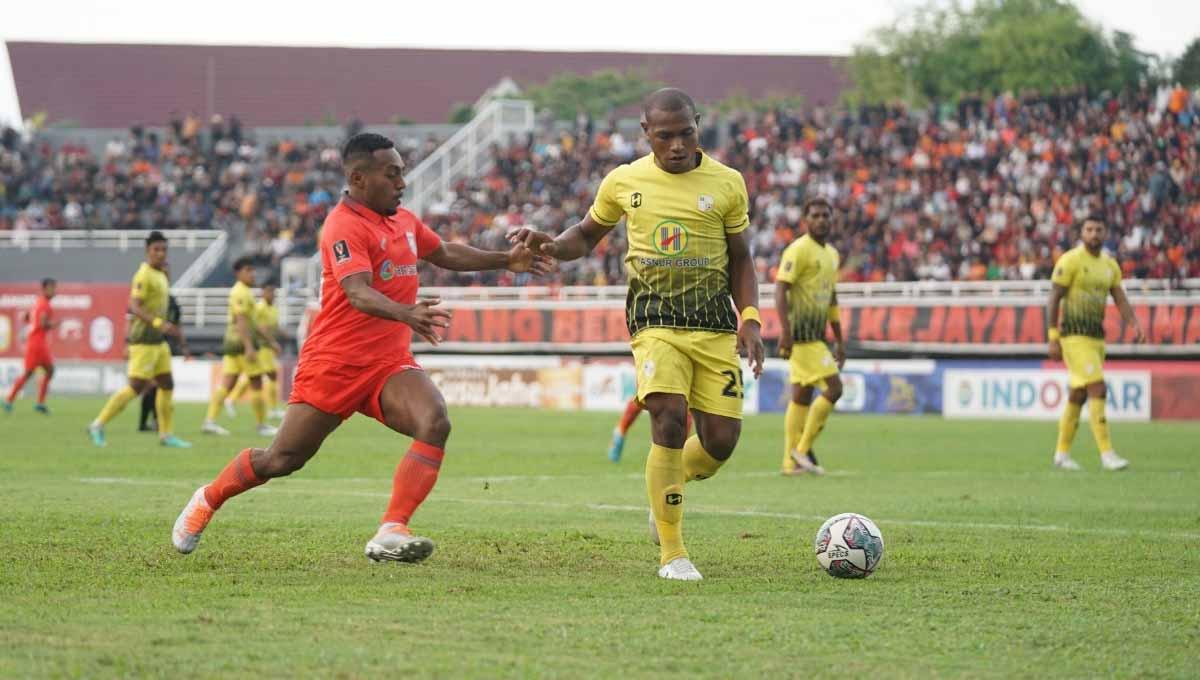 Laga antara Borneo FC vs Barito Putera di piala Presiden 2022. Foto: pialapresiden.id
