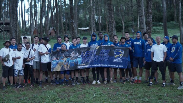 Prawira Bandung gelar Team Building jelang Playoff IBL 2022. (Foto: Media Officer Prawira Bandung)