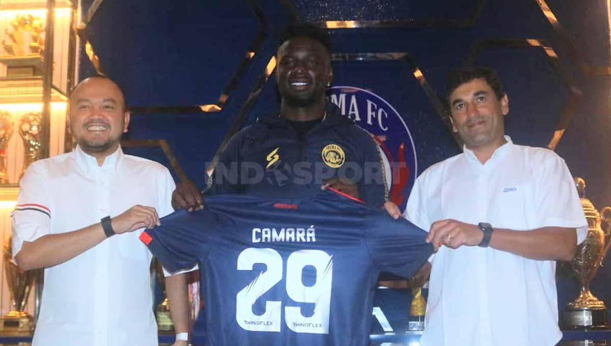 Abel Camara jadi pelengkap slot asing Arema FC. Foto: Ian Setiawan/INDOSPORT