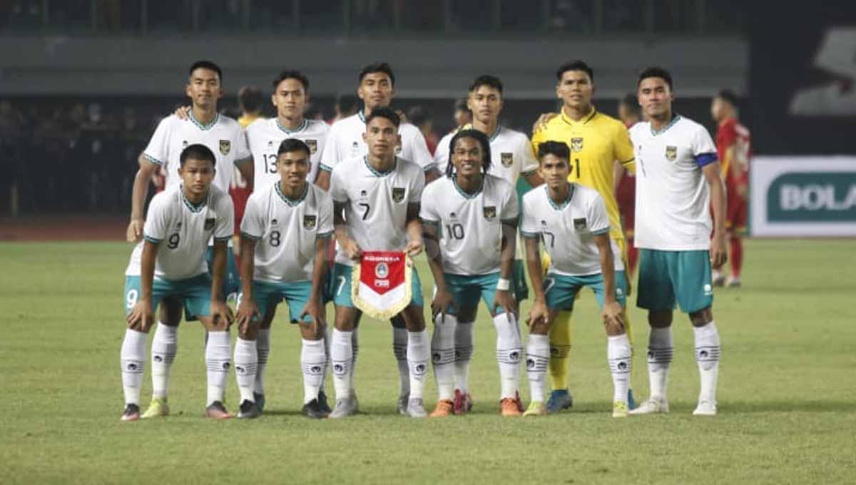 Skuad Timnas Indonesia U-19 di Piala AFF U-19 2022.