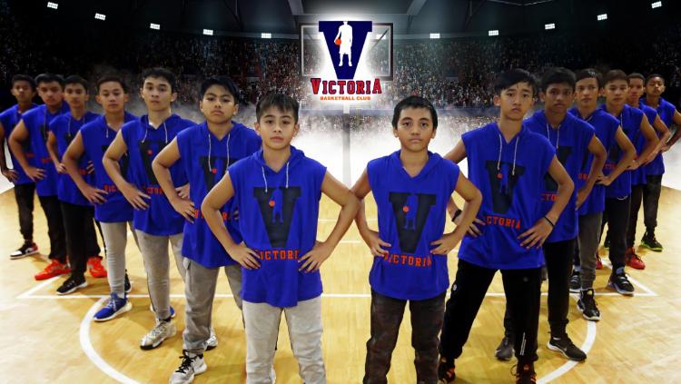 Tim muda KU-14 putera Victoria Basketball.