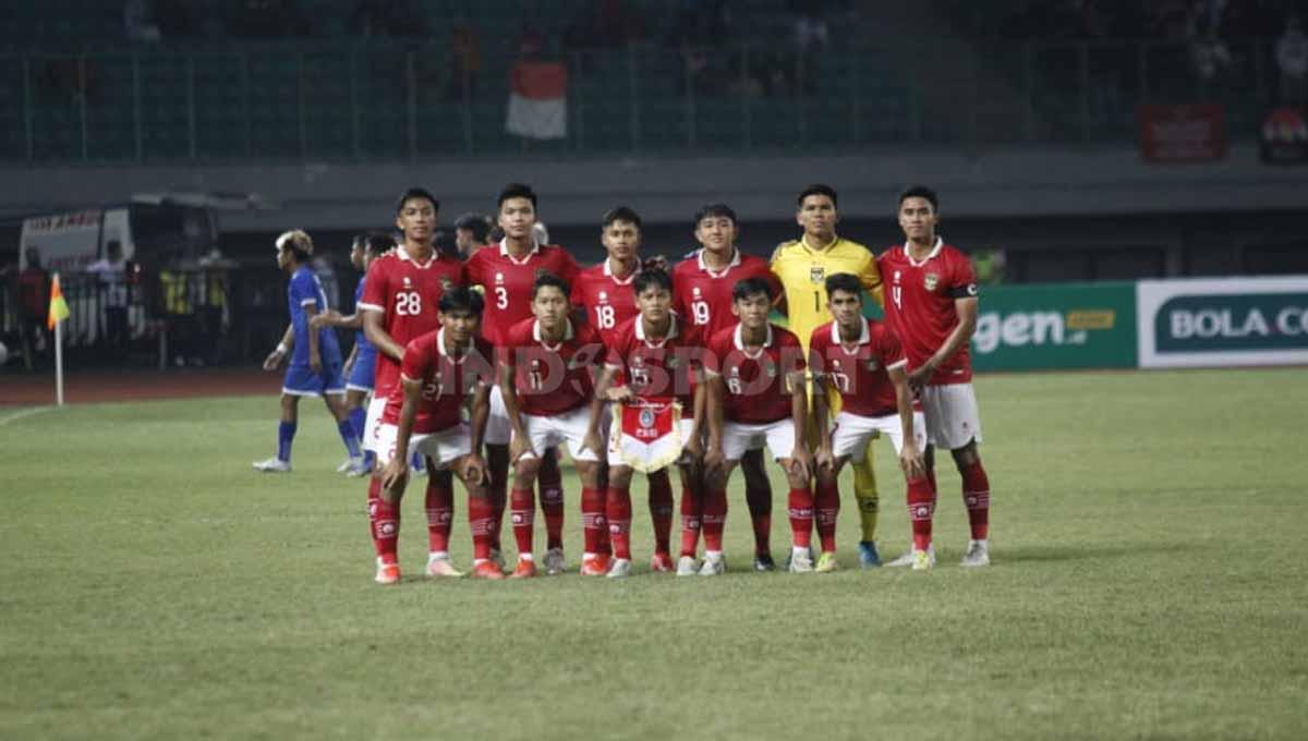Skuad Timnas Indonesia U-19 di Piala AFF U-19 2022.
