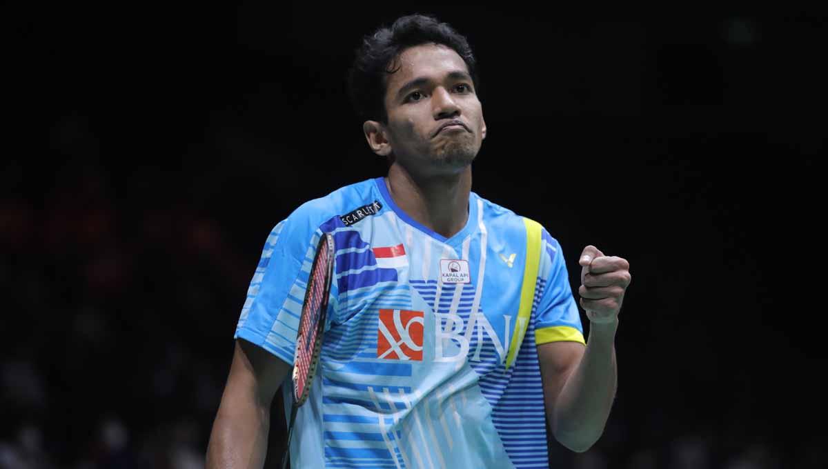 Pebulutangkis tunggal putra Indonesia, Chico Aura Dwi Wardoyo di Malaysia Masters 2022, Jumat (08/07/22). Foto: PBSI