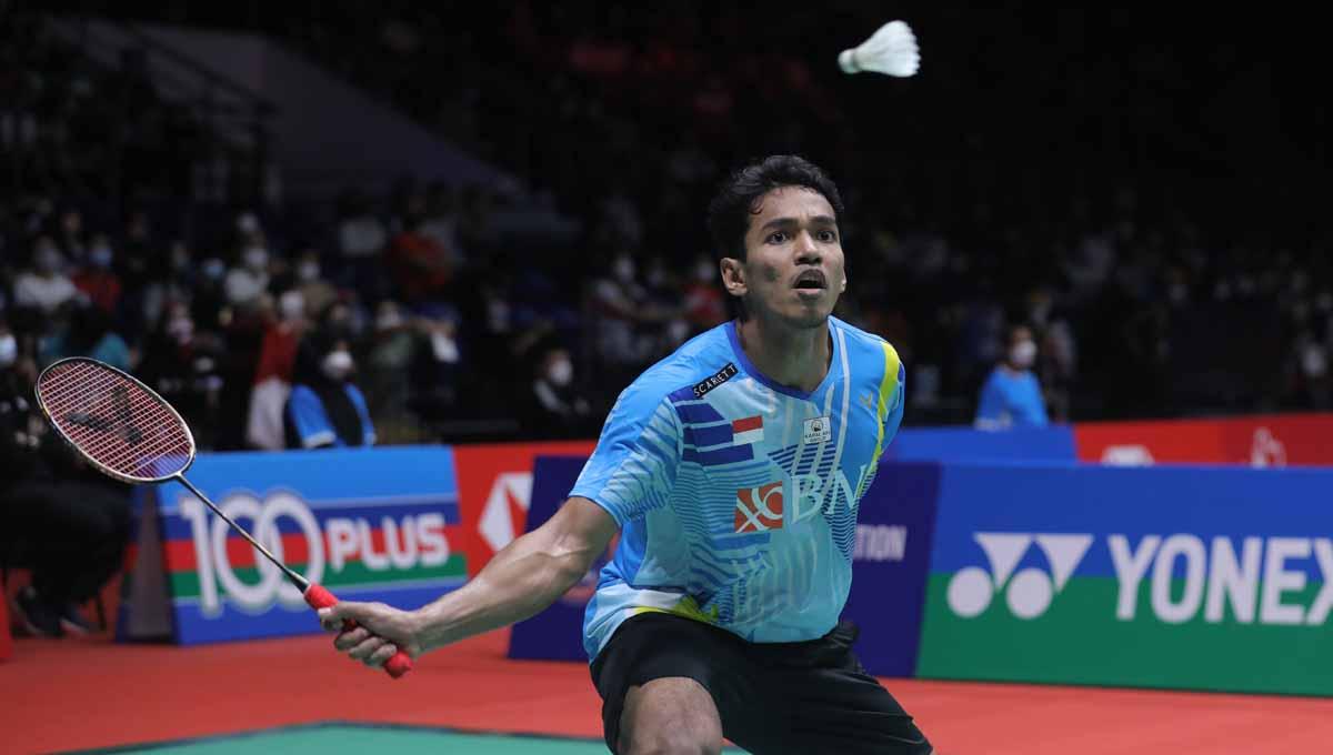 Pelatih tunggal putra Indonesia, Irwansyah, membeberkan alasan tersingkirnya Chico Aura Dwi Wardoyo di babak pertama Singapore Open 2022. Foto: PBSI