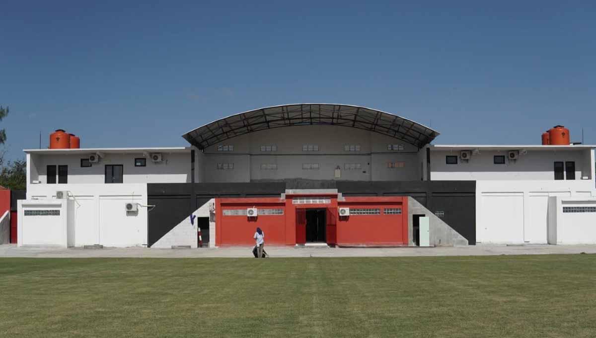 Madura United secara resmi mengumumkan tempat latihan khusus tim, jelang bergulirnya Liga 1 musim 2022/2023. Foto: MO Madura United.