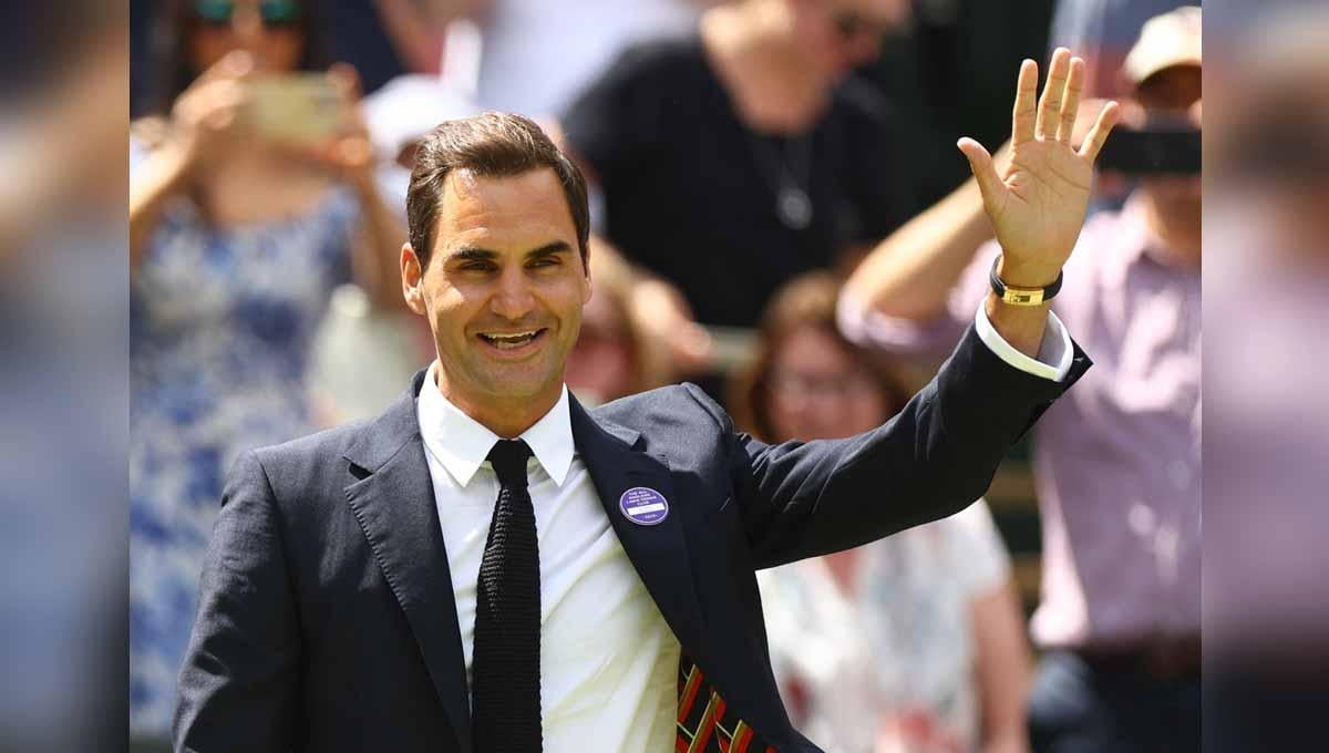 Petenis asal Swiss, Roger Federer. Foto: REUTERS/Hannah Mckay - INDOSPORT