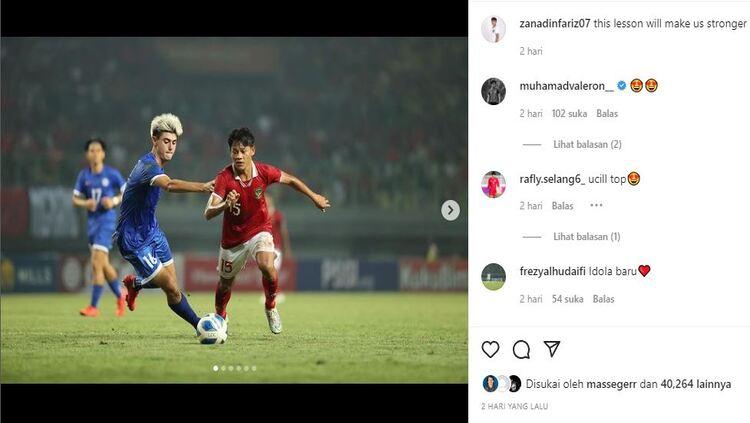 Zanadin Fariz, gelandang Persis Solo dan Timnas Indonesia U-19.