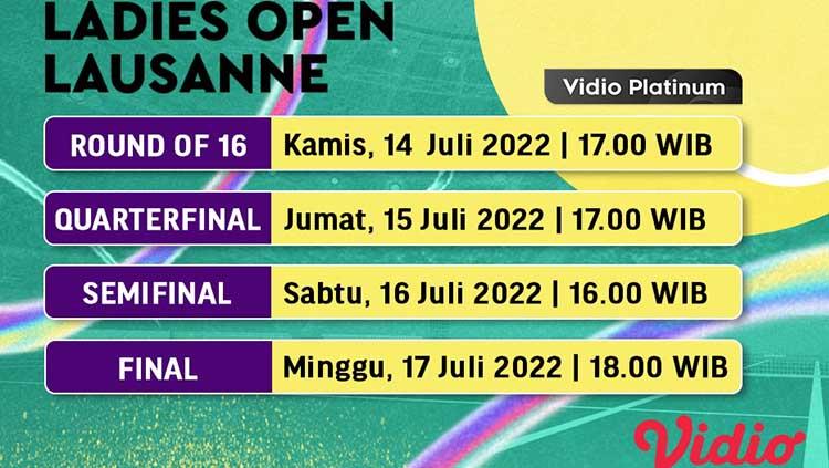 Ladies Open Lausanne. - INDOSPORT