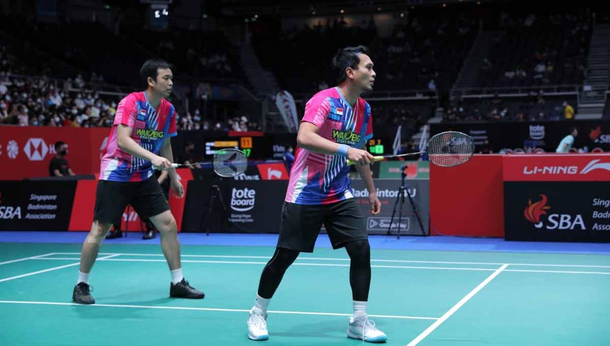 Mari mengenang reli maut dan defens jahat dari Mohammad Ahsan/Hendra Setiawan vs Hiroyuki Endo/Yuta Watanabe di babak final New Zealand Open 2019.