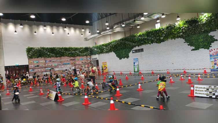 Balance Bike Competition 2022 yang digelar di AEON Mal Tanjung Barat, Jakarta Selatan, Sabtu (16/07/22). Foto: Dok. Balance Bike Tangsel