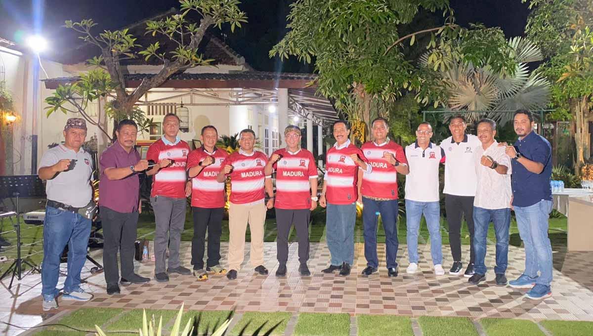 Madura Utd bertemu Bupati Pamekasan jelang Liga 1. Foto: MO Madura United