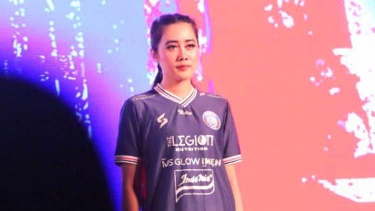 Launching jersey baru Arema FC yang mengusung filosofi Jawa. Foto: Ian Setiawan/INDOSPORT.