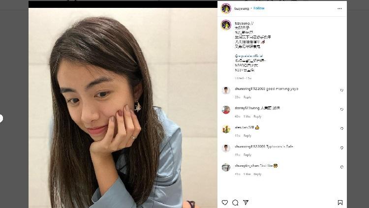 Pebulu tangkis asal Hong Kong, Ng Tsz Yau, nampaknya mulai menyaingi Chiharu Shida sebagai bidadari bulutangkis yang tengah digandrungi.