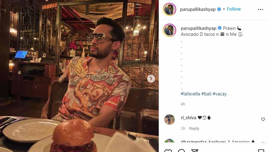 Geng atlet bulutangkis India seperti Prannoy HS hingga Parupalli Kashyap, sepertinya sudah kepincut dengan Bali dan kepergok sedang liburan khusus lagi di sana.