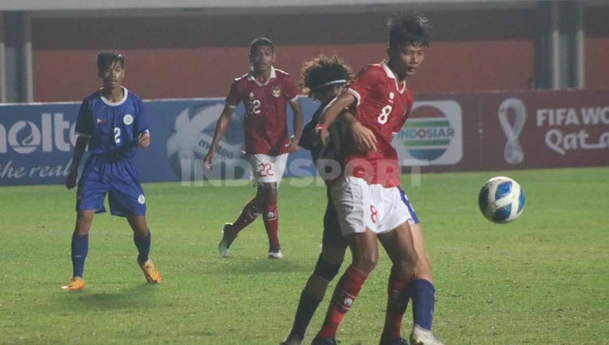 Aksi Arkhan Kaka Putra Purwanto saat membela Timnas Indonesia U-16. Kini Arkhan Kaka akan menjadi andalan di Piala Dunia U-17 2023.