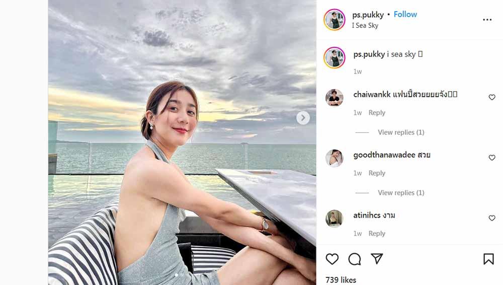 Mantan atlet bulutangkis asal Thailand, Phasita Wathanayomnaporn. Foto: Instagram@ps.pukky