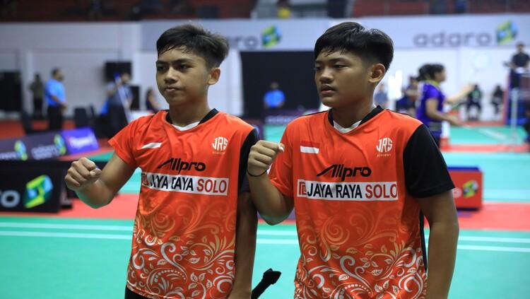 Fadhli Bahri Ar Ridar/Muhammad Naufal Zafran, wakil ganda putra Jawa Tengah di Piala Presiden Bulutangkis 2022