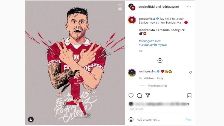 Persis Solo resmi mendaftarkan penyerang asal Spanyol, Fernando Rodriguez, eks rekan setim Jesus Navas di Sevilla untuk arungi kompetisi Liga 1 Indonesia.