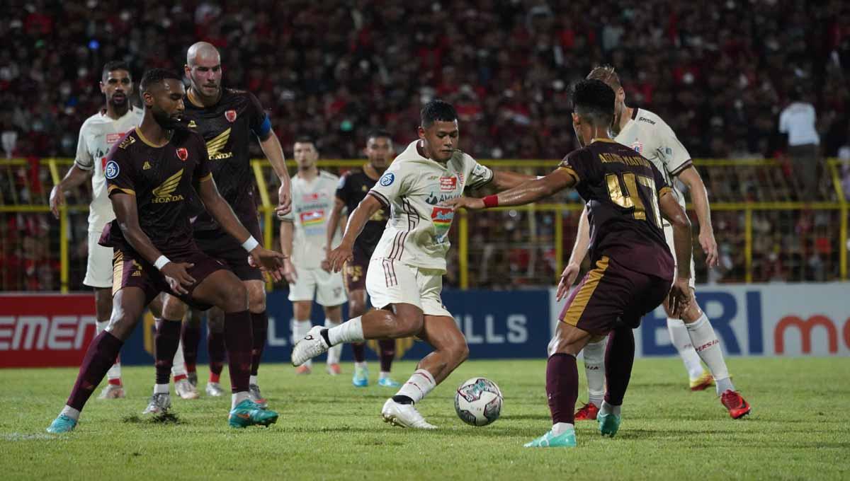 PSM Makassar vs Persija Jakarta di laga BRI Liga 1. Foto: Persija Jakarta