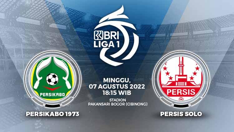 Jadwal Liga 1 pertandingan antara Persikabo 1973 vs Persis Solo (BRI Liga 1). - INDOSPORT