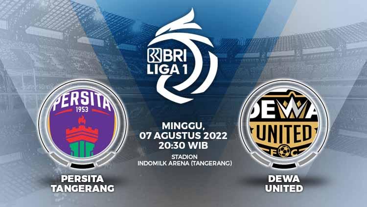 Prediksi pertandingan antara Persita Tangerang vs Dewa United (BRI Liga 1). - INDOSPORT