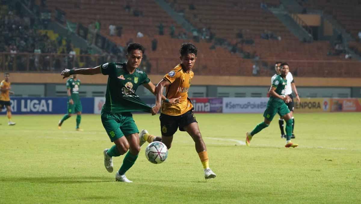 Berikut adalah hasi pertandingan Liga 1 Indonesia 2022/23 antara Bhayangkara FC vs Persis, di Stadion Wibawa Mukti, Bekasi pada Jumat (19/08/22) pukul 15.30 WIB. Foto: Official Bhayangkara FC