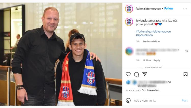 Bergabungnya pemain Timnas Indonesia, Egy Maulan Vikri, ke klub Liga Slovakia, FC ViOn Zlaté Moravce juga menjadi sorotan media Malaysia. - INDOSPORT