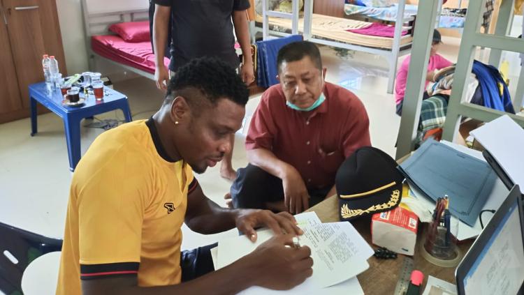 PSDS Deli Serdang resmi mendatangkan pemain naturalisasi, Egwuatu Godstime Ouseloka untuk Liga 2 2022.