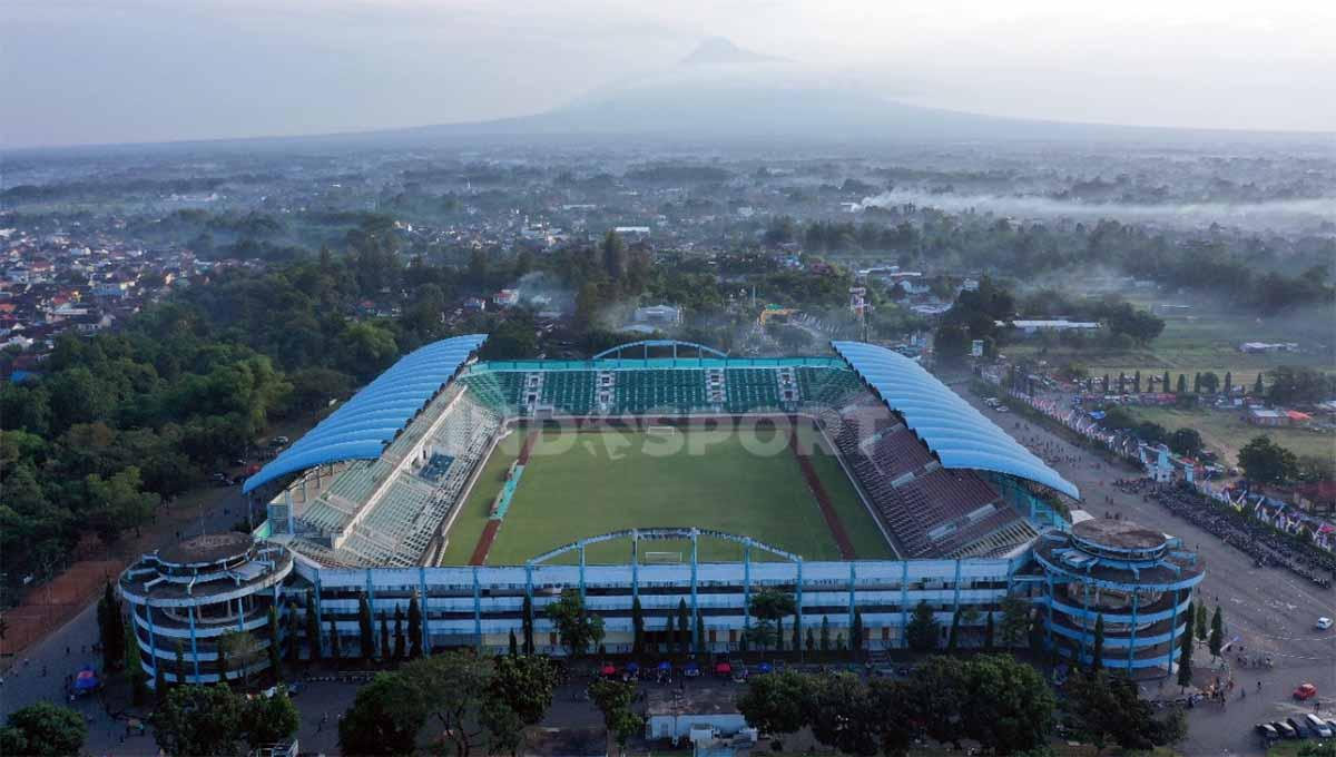 Stadion Maguwoharjo, markas PSS Sleman di Liga 1. Foto: Isman Fadil/INDOSPORT - INDOSPORT