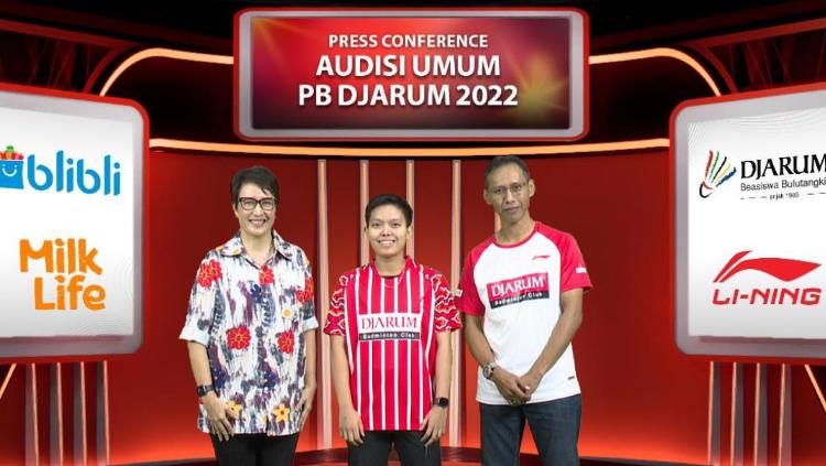 PB Djarum akan menggelar Audisi Umum PB Djarum 2022 untuk dua kelompok usia yakni U-11 dan U-13.