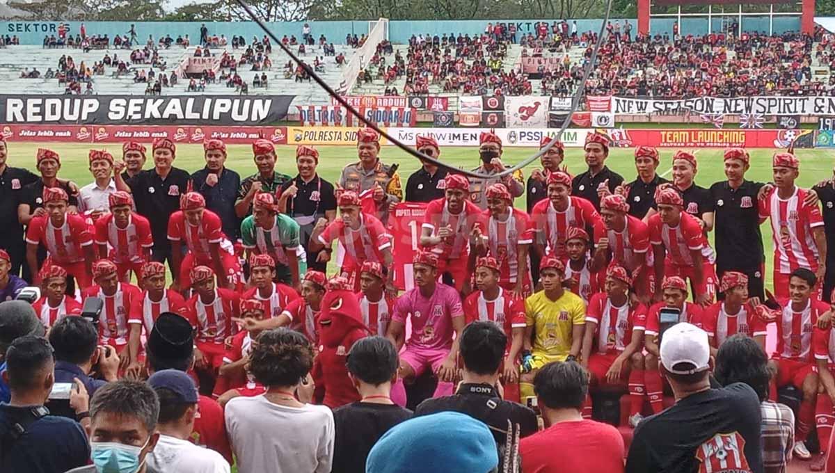 Deltras Sidoarjo pasang target tinggi di Liga 2 musim ini.