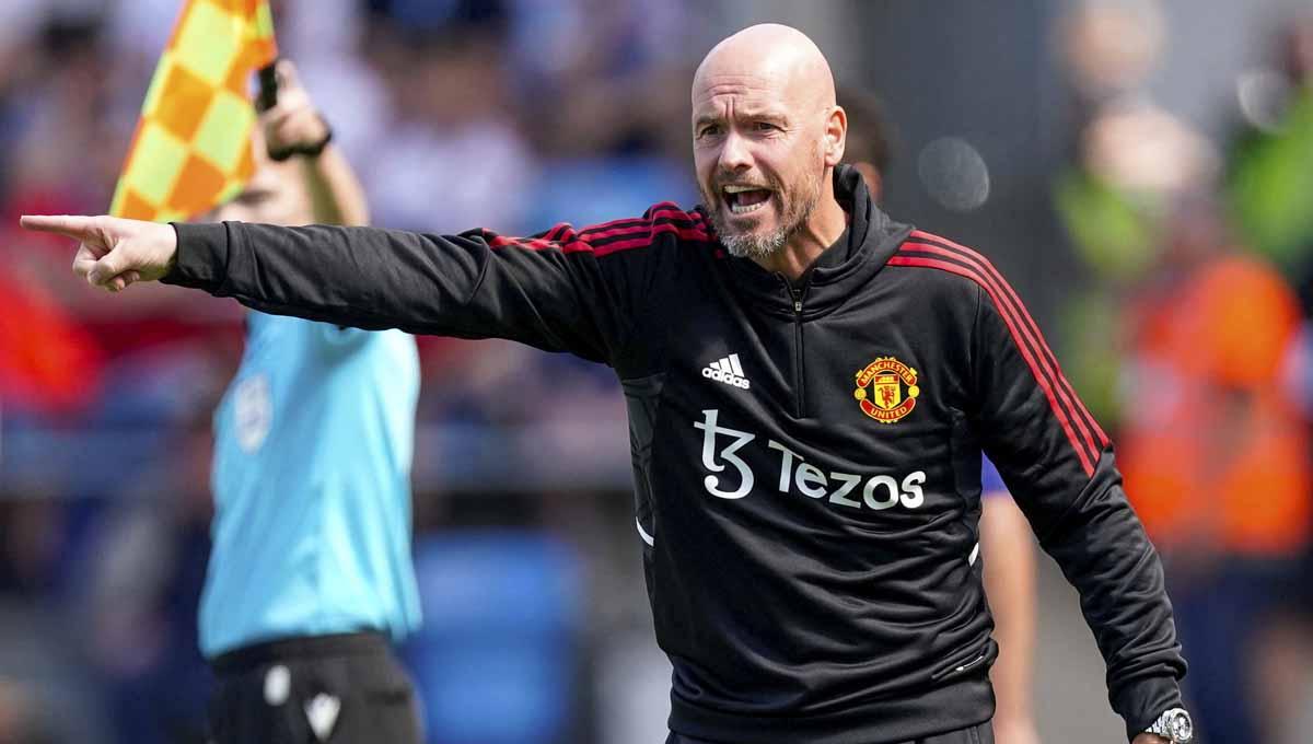 Berikut tiga hal ngawur yang dilakukan Erik ten Hag dalam lanjutan laga Liga Europa antara Manchester United vs Omonia. Foto: REUTERS/Stian Lysberg Solum