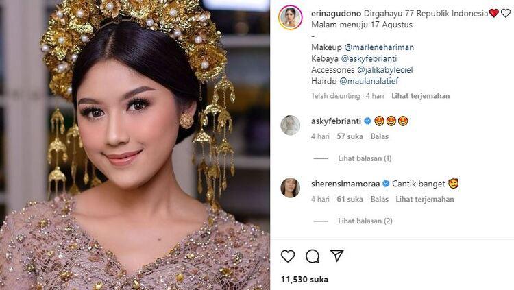 Erina Gudono, kekasih dari bos Persis Solo, Kaesang Pangarep