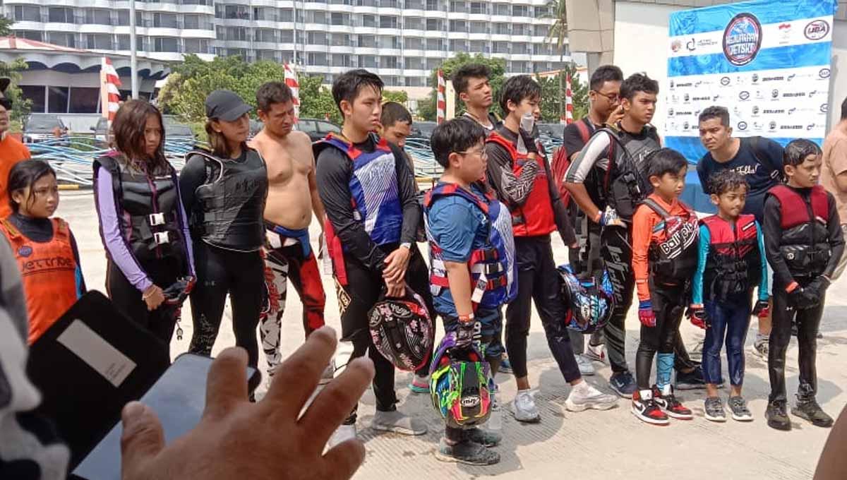 Kejuaraan Jetski Gubernur Cup 2022 di Ancol, Jakarta, Minggu (21/08/22). Foto: PP IJBA - INDOSPORT