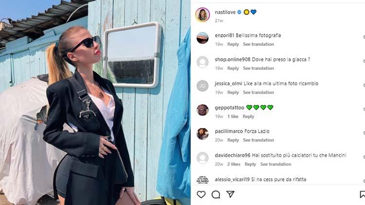 Model seksi Italia yang pernah didekati Neymar, Chiara Nasti.