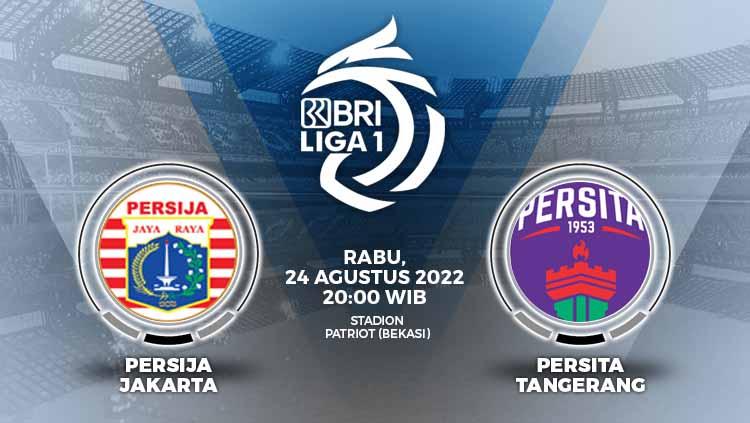 Prediksi pertandingan antara Persija Jakarta vs Persita Tangerang (BRI Liga 1).