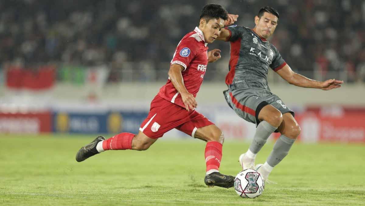 Pertandingan Persis Solo melawan Madura United di Stadion Manahan Solo, Selasa (23/8/22). Foto: Persis Solo